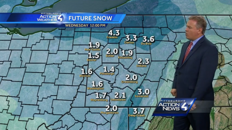 Forecast Analysis Of Jan 12th Snowfall Pittsburgh Snow Day