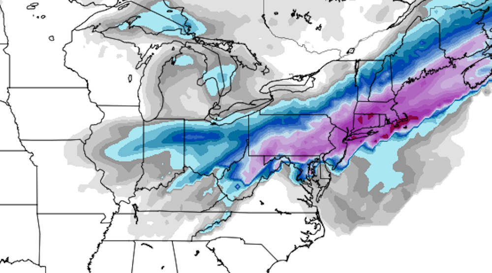 Forecast Roundup for Feb. 89 snowfall Pittsburgh Snow Day